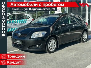 2008 Toyota Auris I, чёрный, 555000 рублей, вид 1