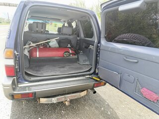 1996 Toyota Land Cruiser Prado 90 Series, синий, 1000200 рублей, вид 5