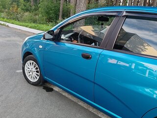 2008 Chevrolet Aveo I Рестайлинг, голубой, 410000 рублей, вид 4