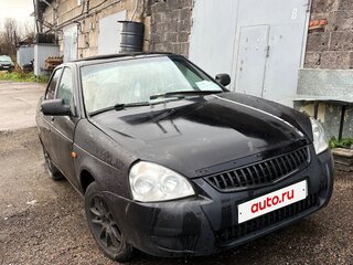 2011 Lada (ВАЗ) Priora I, чёрный, 180000 рублей, вид 1