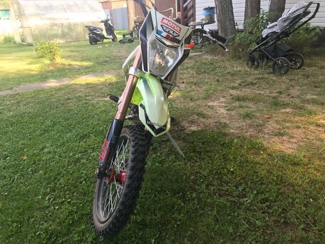2020 Motoland MX 125, зелёный, 57000 рублей, вид 2