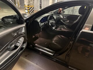 2019 Mercedes-Benz Maybach S-Класс 450 I (X222) Рестайлинг, чёрный, 5300000 рублей, вид 5
