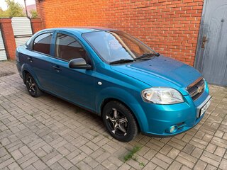 2008 Chevrolet Aveo I Рестайлинг, голубой, 360000 рублей, вид 1