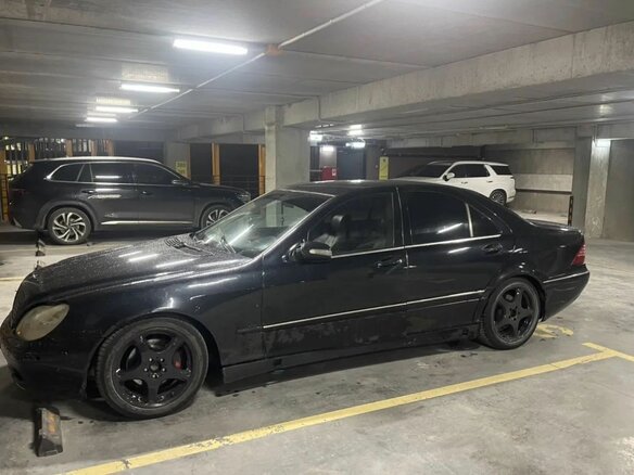 2002 Mercedes-Benz S-Класс 320 Long IV (W220), чёрный - вид 5