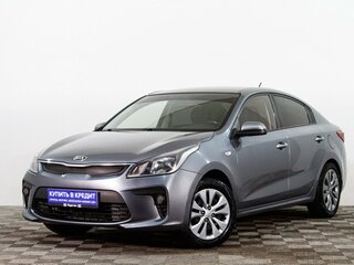 2017 Kia Rio IV, серый, 1399000 рублей, вид 3