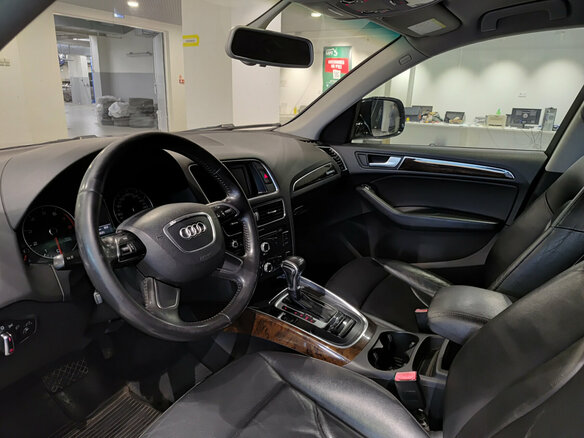 2012 Audi Q5 I (8R) Рестайлинг, чёрный, 1500000 рублей - вид 15