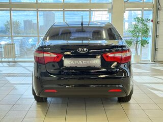 2011 Kia Rio 4-speed III, чёрный, 880000 рублей, вид 4
