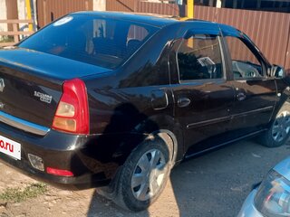 2011 Renault Logan I Рестайлинг, чёрный, 570000 рублей, вид 3