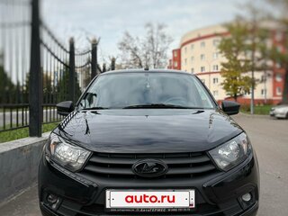 2020 Lada (ВАЗ) Granta I Рестайлинг, чёрный, 540000 рублей, вид 4