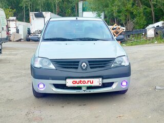 2009 Renault Logan I, серый, 330000 рублей, вид 1