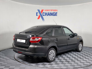 2014 Lada (ВАЗ) Granta I, чёрный, 226000 рублей, вид 2