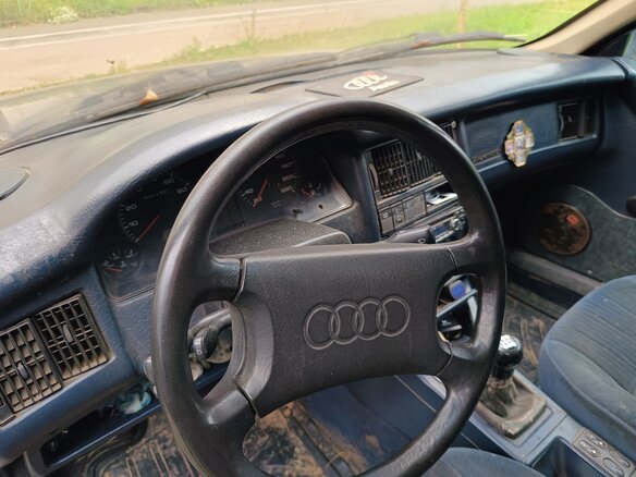 1989 Audi 80 IV (B3), синий - вид 5