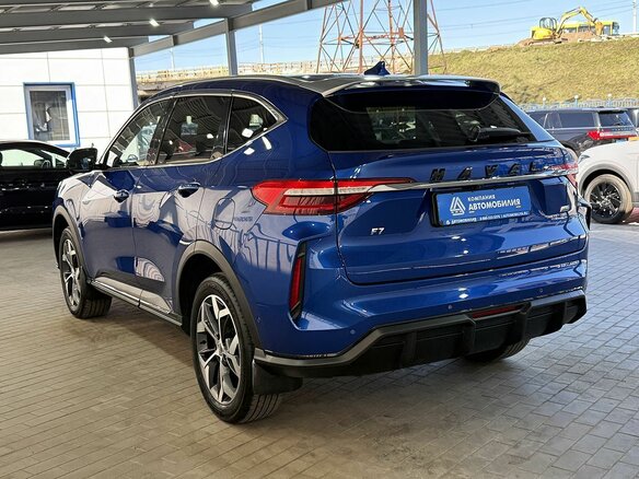 2023 Haval F7 I Рестайлинг, синий - вид 2