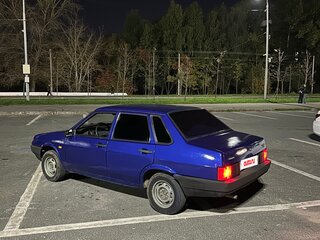 2004 Lada (ВАЗ) 21099, серебристый, 129000 рублей, вид 4