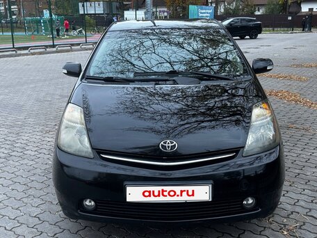 2008 Toyota Prius II Рестайлинг (XW20), чёрный, 595000 рублей, вид 1