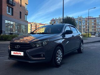 2017 Lada (ВАЗ) Vesta I, серый, 535000 рублей, вид 1