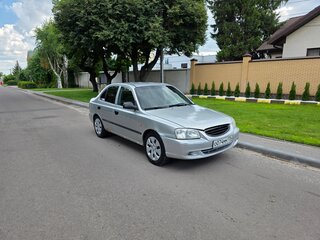 2005 Hyundai Accent ТагАЗ II, серебристый, 265000 рублей, вид 2
