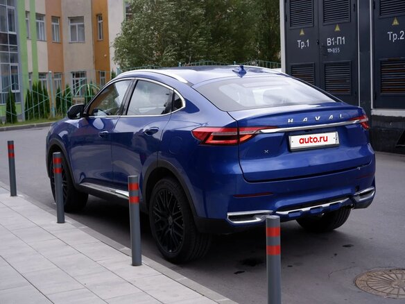 2020 Haval F7x I, синий, 1400000 рублей - вид 3
