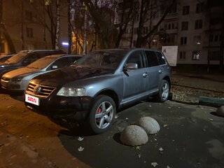 2003 Volkswagen Touareg I, серый, 499999 рублей, вид 3