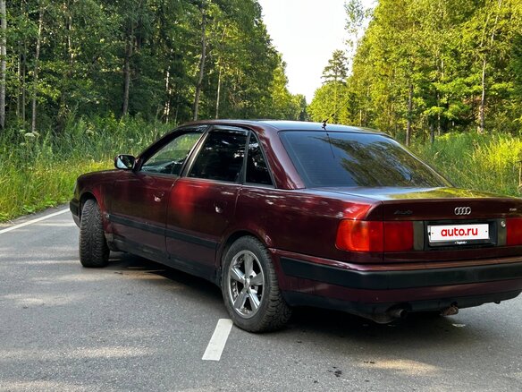 1991 Audi 100 IV (C4), красный - вид 3