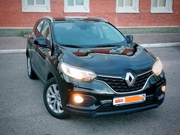 2019 Renault Kadjar I Рестайлинг, чёрный - вид 2