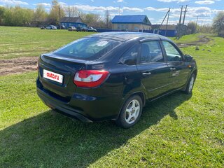 2019 Lada (ВАЗ) Granta I Рестайлинг, чёрный, 430000 рублей, вид 4