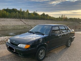 2003 Lada (ВАЗ) 2115, чёрный, 145000 рублей, вид 3