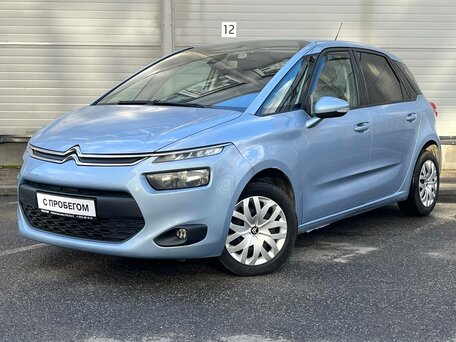 2014 Citroen C4 Picasso II, голубой, 859000 рублей, вид 1