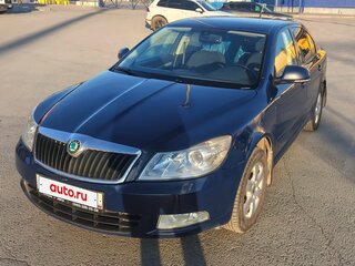 2011 Skoda Octavia II (A5) Рестайлинг, синий, 635000 рублей, вид 1