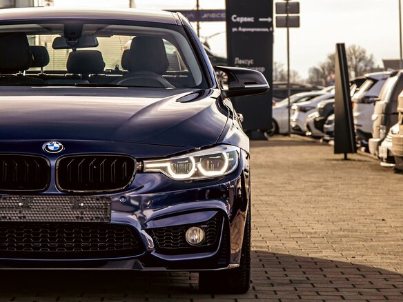 2018 BMW 3 серии 320i VI (F3x) Рестайлинг, синий, 2025000 рублей - вид 14
