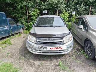 2014 Lada (ВАЗ) Granta I, серебристый, 275000 рублей, вид 2