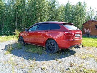 2018 Lada (ВАЗ) Vesta SW I, красный, 960000 рублей, вид 4