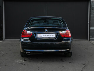 2008 BMW 3 серии 318i V (E90/E91/E92/E93), чёрный, 990000 рублей, вид 5