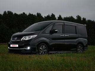 2015 Honda Stepwgn Spada V, чёрный, 1600000 рублей, вид 1