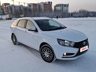 2018 Lada (ВАЗ) Vesta SW I, белый, 950900 рублей, вид 2