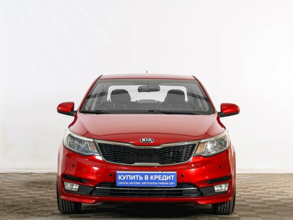 2015 Kia Rio III Рестайлинг, красный, 1169000 рублей - вид 1