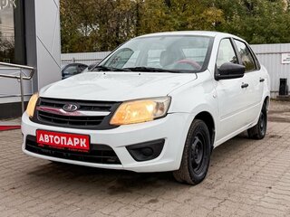 2018 Lada (ВАЗ) Granta I, белый, 349000 рублей, вид 4