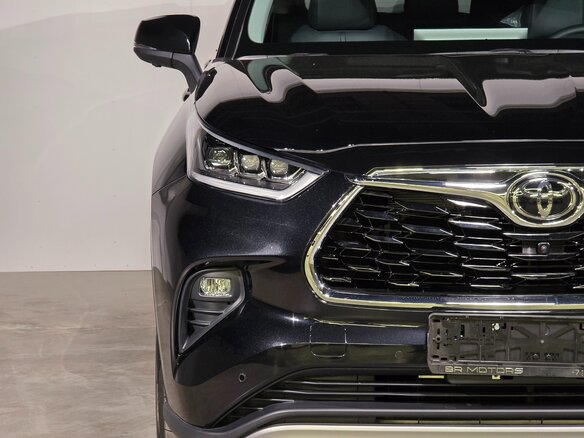 2026 Toyota Highlander IV (XU70), чёрный - вид 20