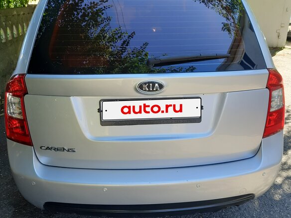 2011 Kia Carens II (UN), серебристый - вид 3