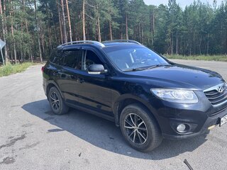 2011 Hyundai Santa Fe II Рестайлинг, чёрный, 1250000 рублей, вид 2