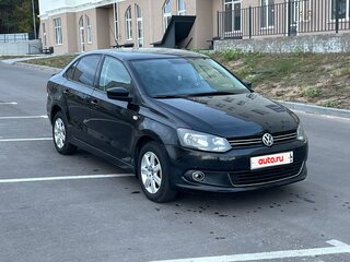 2012 Volkswagen Polo V, чёрный, 565000 рублей, вид 2