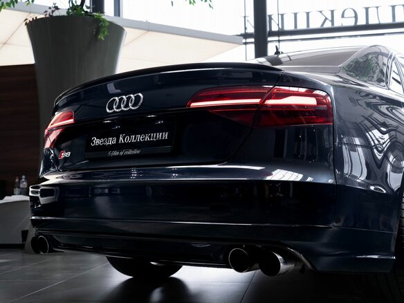 2016 Audi S8 III (D4) Рестайлинг, синий, 8490000 рублей - вид 7
