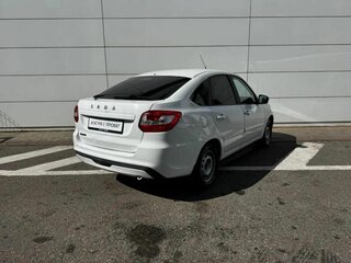 2019 Lada (ВАЗ) Granta I Рестайлинг, белый, 615000 рублей, вид 5