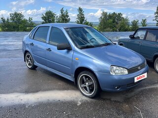 2007 Lada (ВАЗ) Kalina I, голубой, 183000 рублей, вид 2