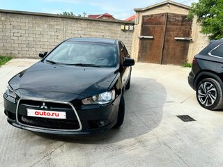 2012 Mitsubishi Lancer X Рестайлинг, чёрный, 750000 рублей, вид 2