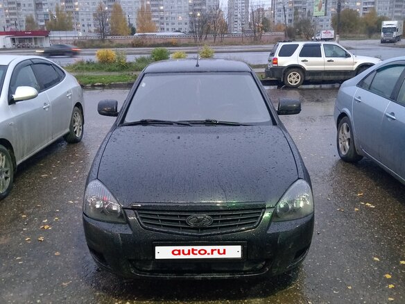 2007 Lada (ВАЗ) Priora I, чёрный, 170000 рублей - вид 3