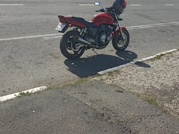 1996 Honda CB 400 Super Four, красный, 240000 рублей - вид 5