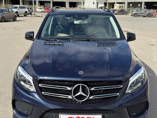 2017 Mercedes-Benz GLE 350 d I (W166), синий, 3800000 рублей, вид 2