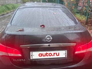 2014 Nissan Almera III (G15), чёрный, 610000 рублей, вид 2