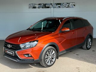 2019 Lada (ВАЗ) Vesta SW Cross I, оранжевый, 1069000 рублей, вид 3